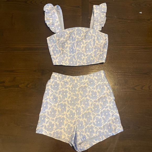 English Factory Pants - English Factory 2 Piece Set